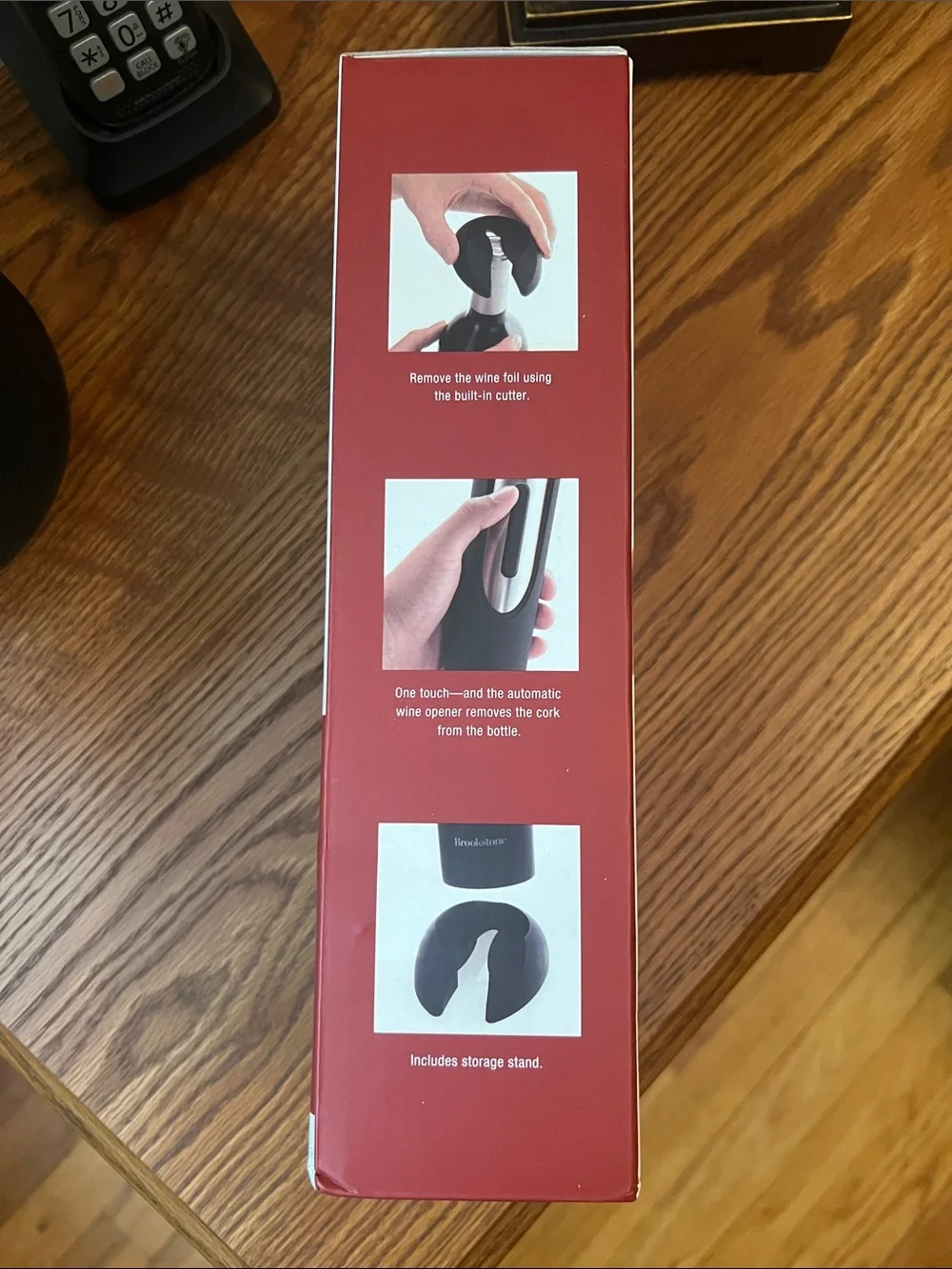 NWOT Brookstone Automatic Wine Opener